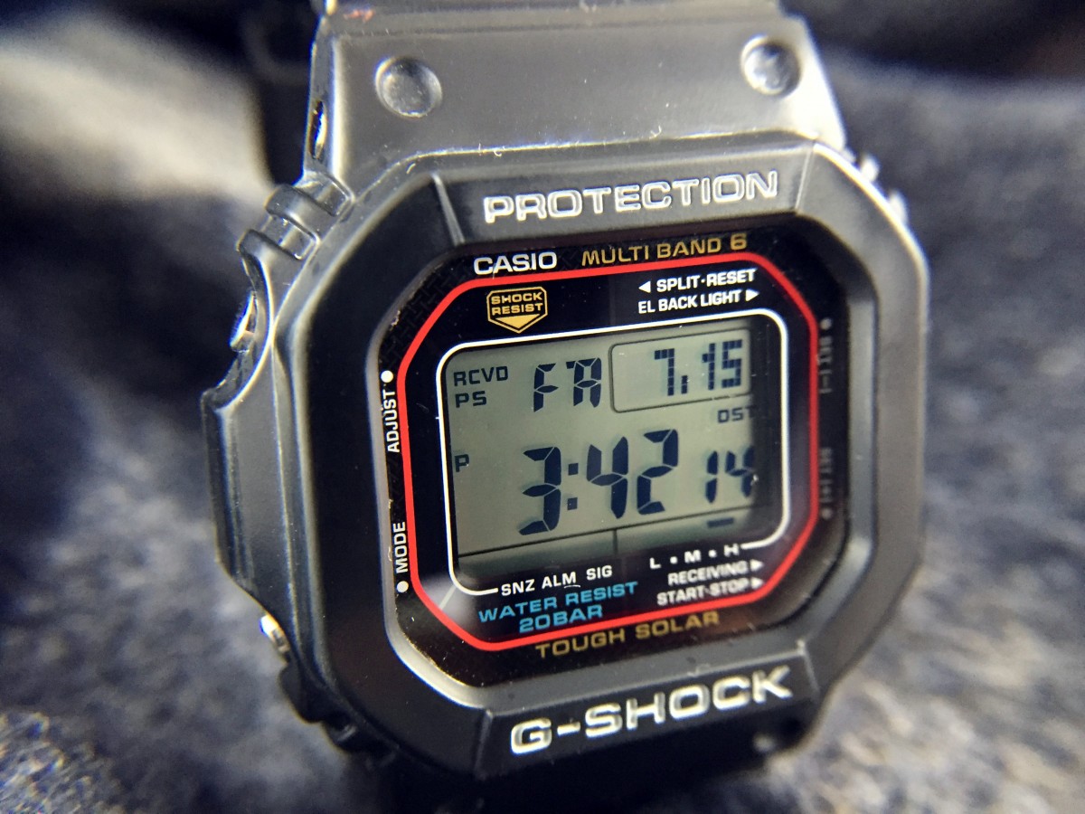 Casio G Shock GWM5610 Atomic Solar Hands On Review 60Clicks