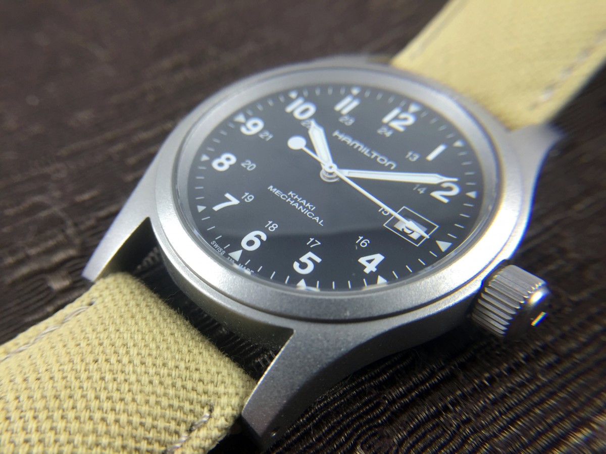 Hamilton Khaki Field Officer Handwinding: Hands-On Review — 60Clicks