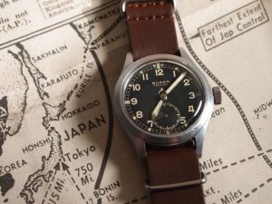 British WW2 W.W.W. Watch Produced by Buren