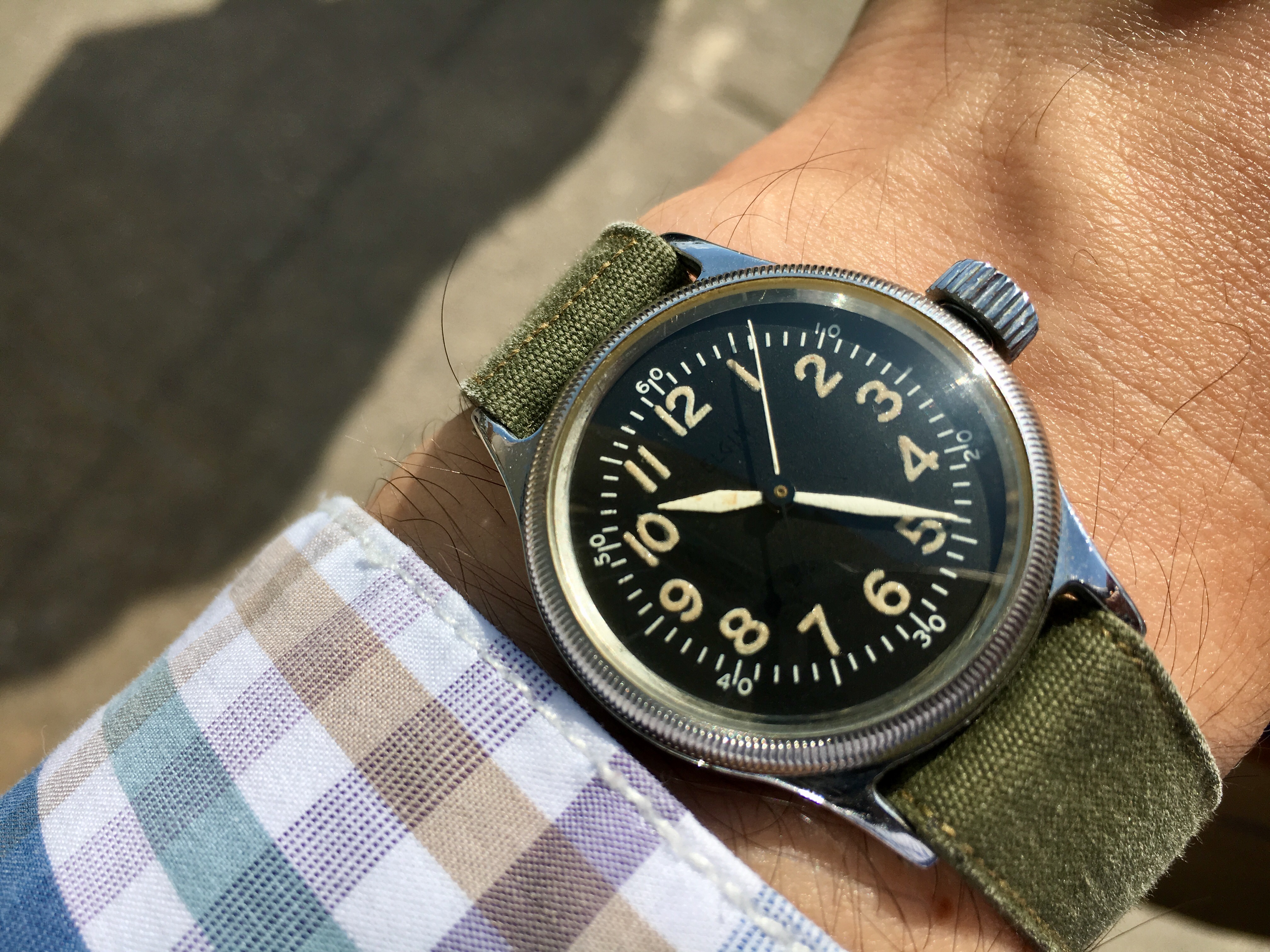 A-11 1940s WWII Pattern Military Watch (Automatic) Matt Finish With ...