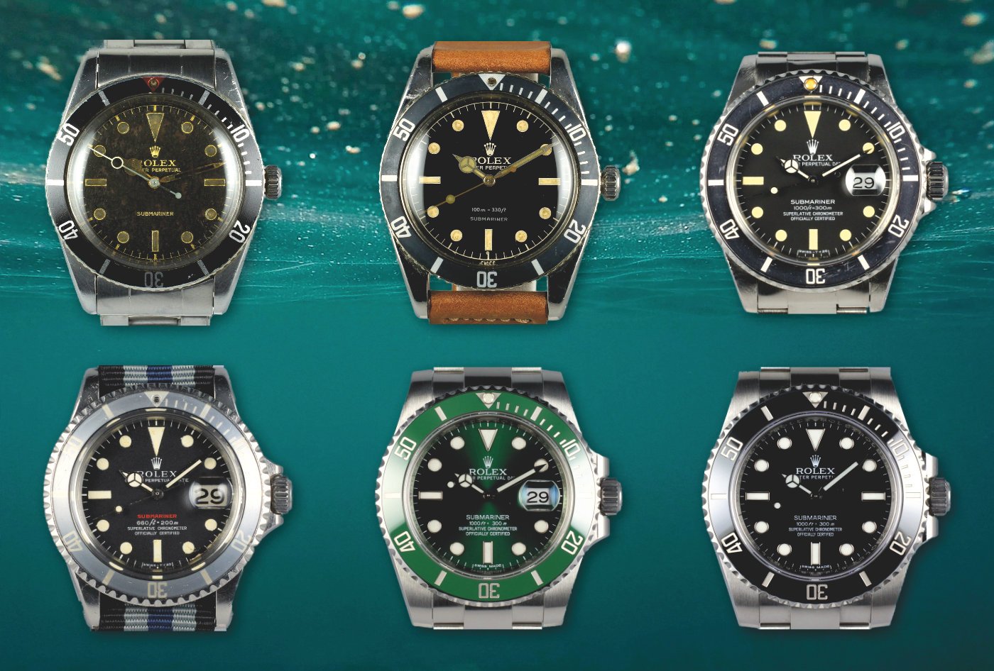 rolex models by year