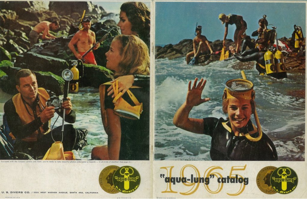 Vintage Aqua Lung Ad from 1965