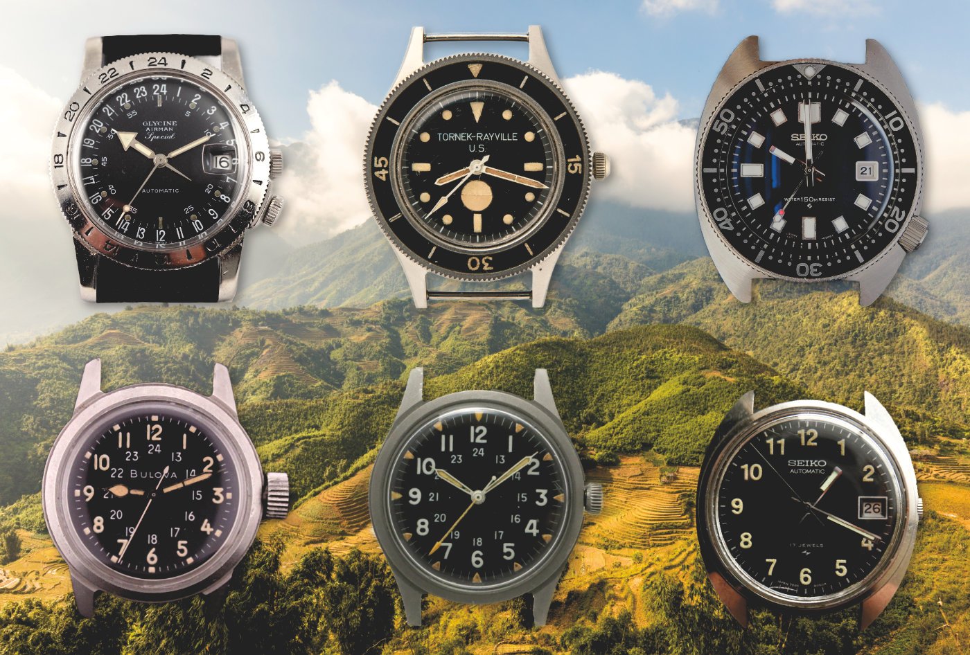A Brief Guide to the Iconic Watches of The Vietnam War — 60Clicks