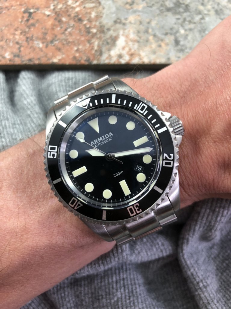 Armida A2 on the Wrist
