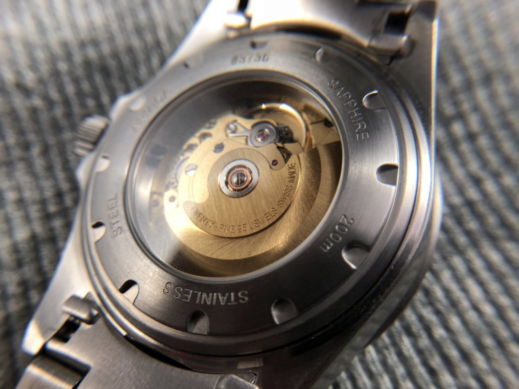 Armida A2 ETA 2824 Display Caseback
