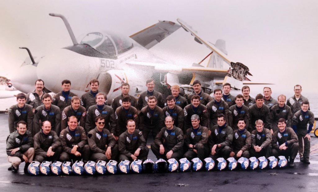 The Blue Blasters and their A6 Intruder