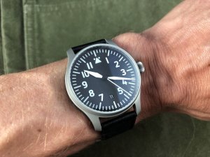 Stowa Flieger Verus 40 On Wrist
